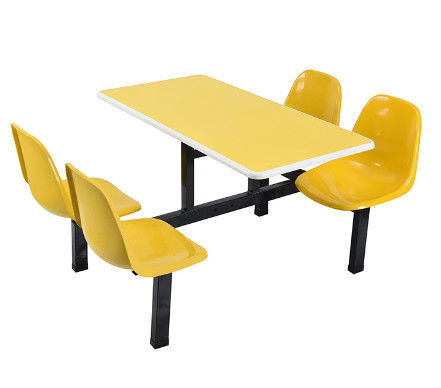 टिकाऊ बाक़ी सीट टेबल स्कूल रेस्तरां कैंटीन स्टील कार्यालय फर्नीचर