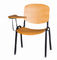 कॉलेज कक्षा स्टील स्कूल फर्नीचर अध्ययन डेस्क और कुर्सी लकड़ी का रंग