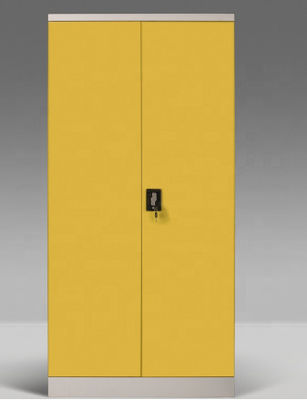 गर्म बिक्री उच्च गुणवत्ता 1 दरवाजा स्टील कार्यालय फर्नीचर पीला कार्यालय फाइलिंग कैबिनेट
