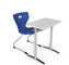 आधुनिक धातु कक्षा फर्नीचर डेस्क स्कूल की मेज और कुर्सी स्टील बाल अध्ययन डेस्क